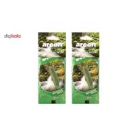 پک دو عددی خوشبو کننده آرئون مدل 5ml مایع با رایحه هوا کوهستان Areon Liquid 5ml Mountain Fresh Air Freshener Pack Of Two