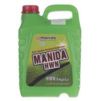 محلول شیشه شوی آبگریز خودرو مانیدا مدل HWN حجم 4 لیتر Manida HWN Hydrophobic Windshield Cleaner 4L