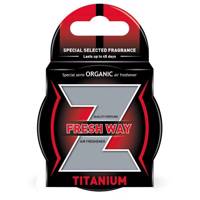 خوشبو کننده خودرو فرش وی مدل Z Titanium Fresh Way ZTitanium Car Air Freshener