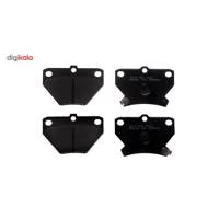 لنت ترمز عقب سی تی آر مدل CKT-42 مناسب برای ام وی ام X33 CTR CKT-42 Rear Brake Pad For MVM X33