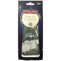 خوشبو کننده نچرال فرش مدل Intense Black Natural Fresh Intense Black Car Air Freshener