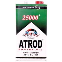 روغن موتور خودرو آترود مدل20w50 25000SL ظرفیت 4.5L Atrod 25000SL 20w50 Engine Oil 4.5L