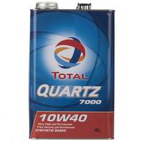 روغن موتور خودرو توتال مدل Quartz 7000 حجم 4 لیتر Total Quartz 7000 Car Engine Oil 4L