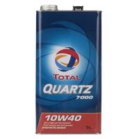 روغن موتور خودرو توتال مدل Quartz 7000 حجم 5 لیتر Total Quartz 7000 Car Engine Oil 5 L